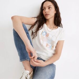 Madewell x Lisa Congdon Love To All Pride Perfect Vintage Tee